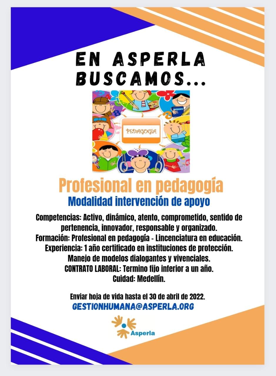 oferta cargo profesional pedagogía