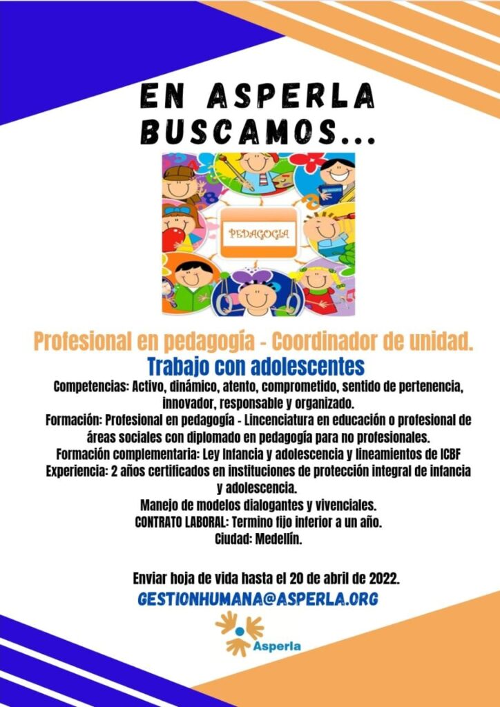 oferta pedagogo